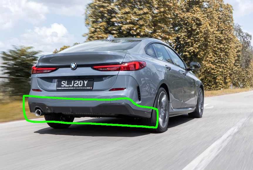 BMW 2 Gran Coupe Spoiler traseiro M  para choques