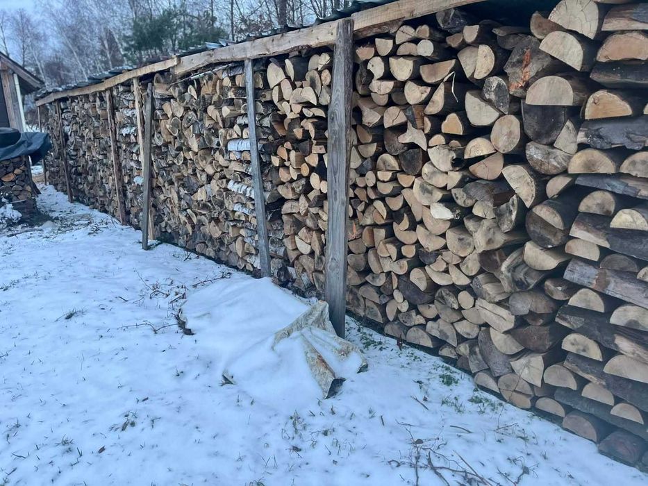 Drewno opałowe suchee