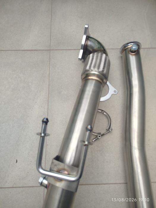 Down Pipe 76 mm Golf 5/6 Scirocco 2.0 TSi