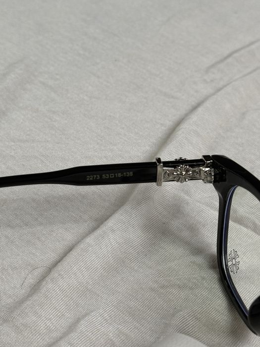 Chrome Hearts Cox Ucker Black Eye Glasses