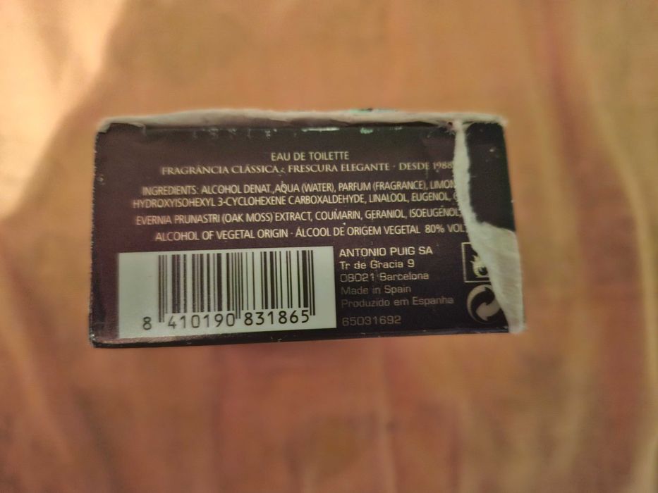 Perfume Vintage Massimo Dutti 1988 (Descontinuado) - 100ml c/ Caixa (Puig)