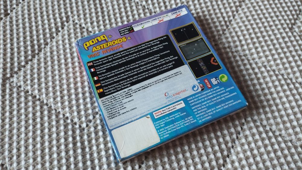 Conjunto de 2 jogos completos Gameboy Advance