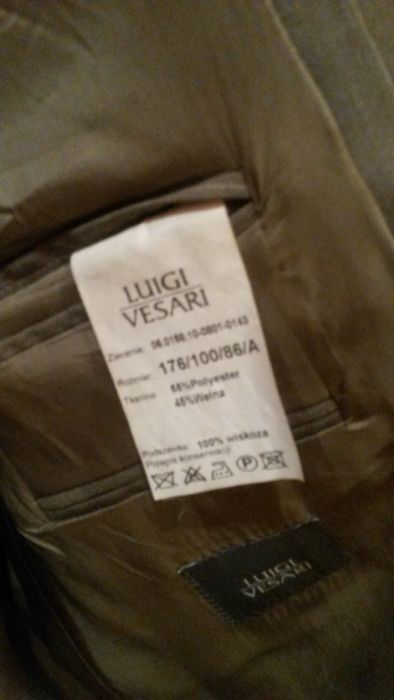 Garnitur męski Luigi Vesari L