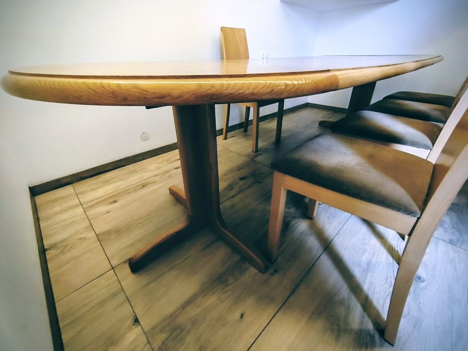 Duży stół dębowy rozkładany do 3 m metrów  na Święta w 76cm szer 1m.