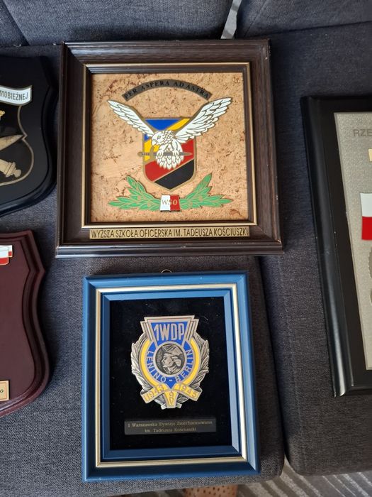 Zestaw pamiątkowch rygrafów