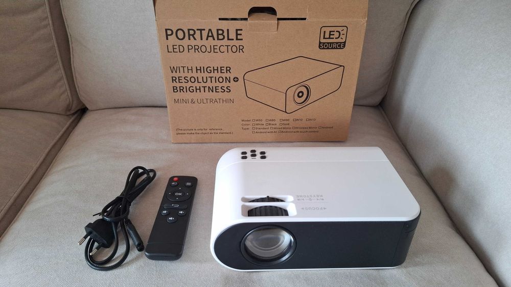 Semi-new Portable LED Projector64552036297985124