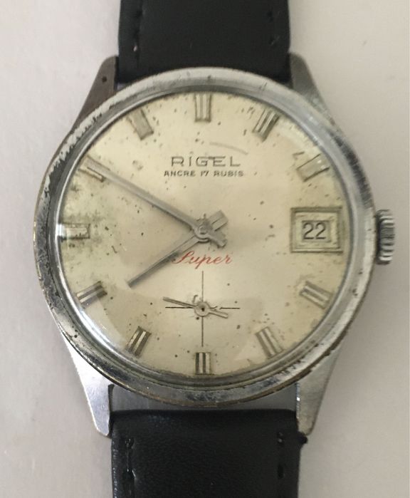Relógio mecânico antigo, RIGEL