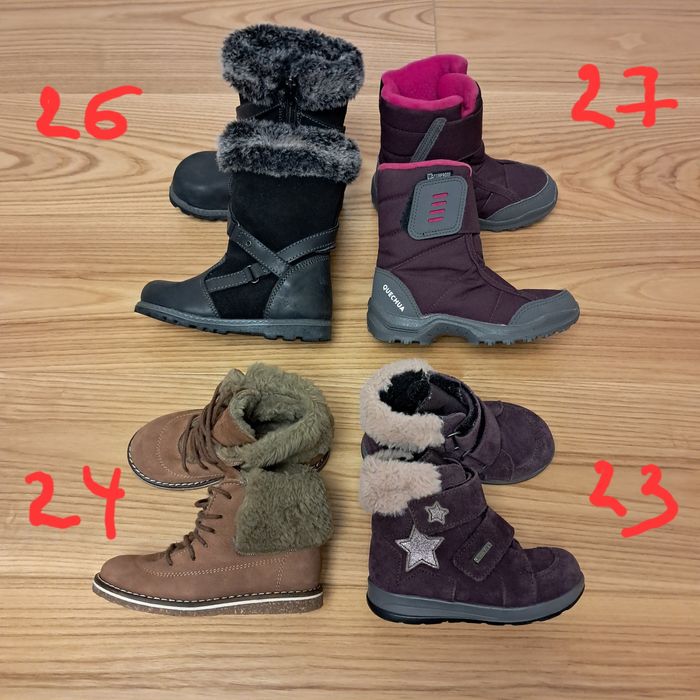 Тёплая обувь для девочки, Bundgaard кожа, 26р, 23р, 24р, 27р. Недорого