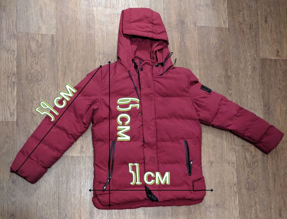 Курточка зимняя подростковая размер: М