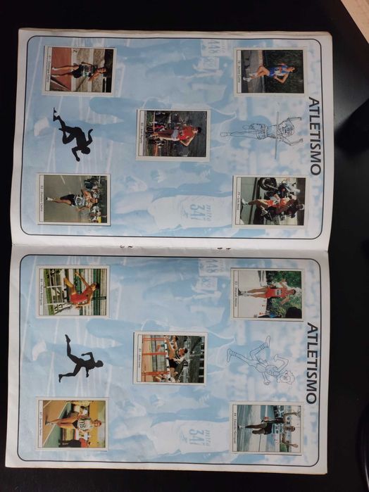 Caderneta de cromos "Desporto e campeões"- Completa