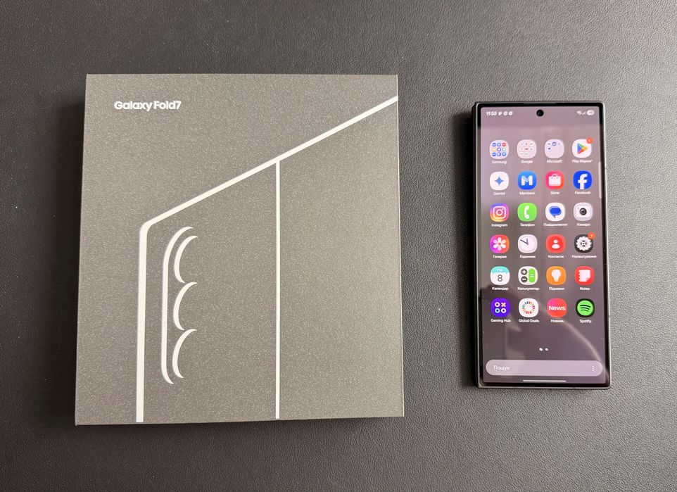 Смартфон Samsung Galaxy Fold 7 16GB/1TB Jetblack + БОНУСИ!