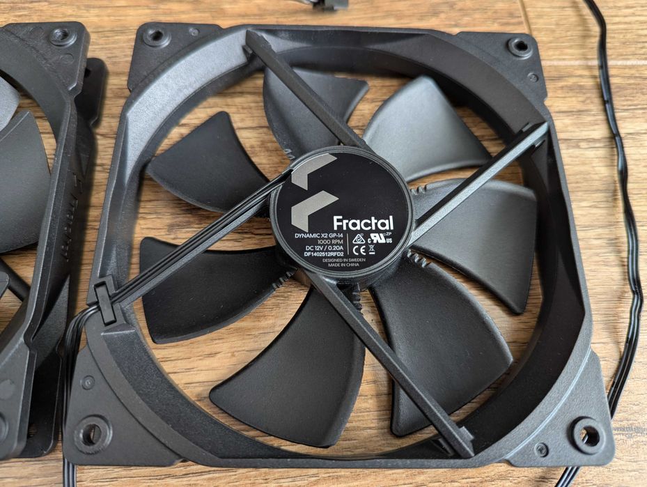Кулер/вентилятор Fractal Design Dynamic X2 GP 14. Ціна за 2шт. Нові.