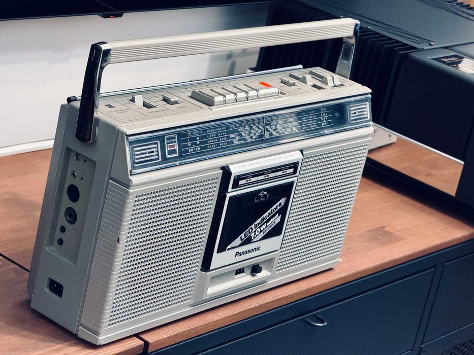 ‼️РАСПРОДАЖА‼️ Panasonic RX-5020L бумбокс 80-х LED VU RCA ВИДЕО