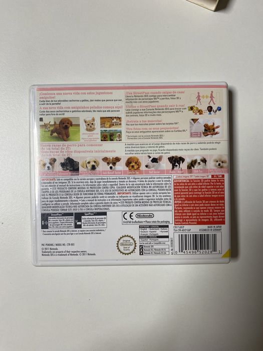 Jogo Nintendo 3DS - Nintendogs and cats