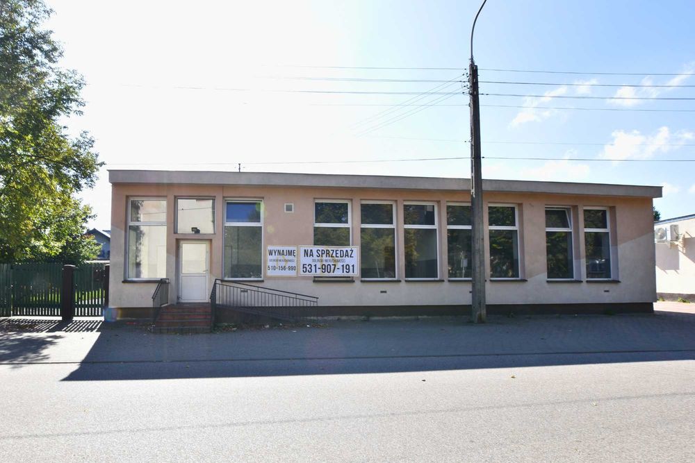 Lokal usługowy 220 m² + magazyn 40 m² Hajnówka Wynajem