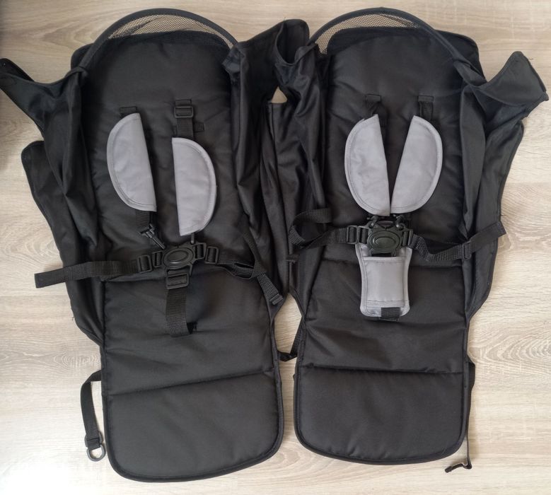 Siedzisko podwójne tapicerka do wózka Bambisol Twin