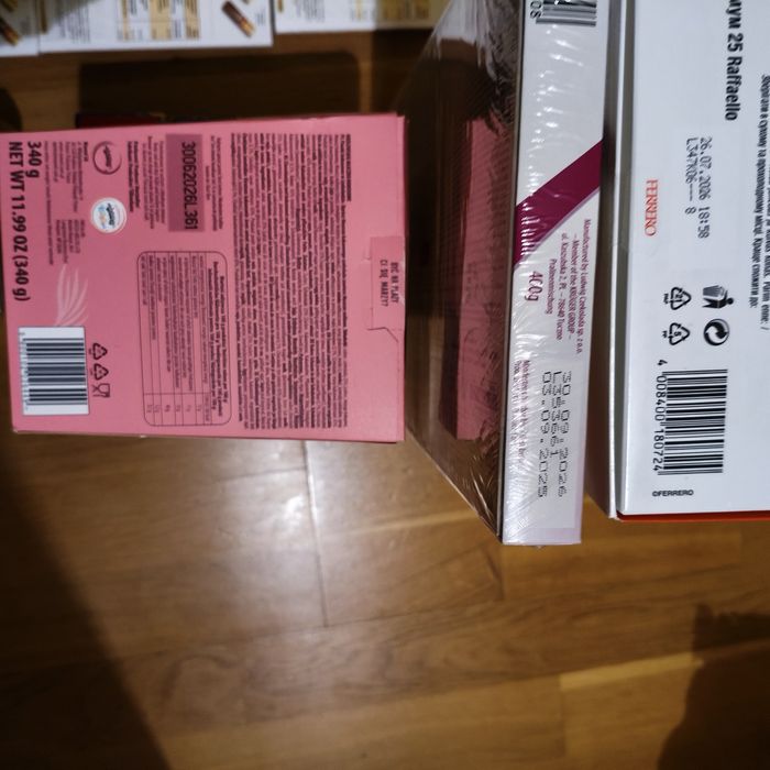 Czekoladki Merci Raffaello ptasie mleczko praliny /Wawel/zestaw