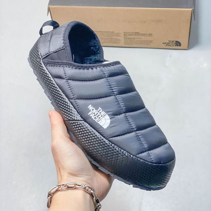 Зимові капці The North Face/ дуті тапки тнф на зиму
