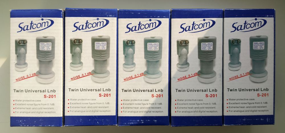 Спутниковые головки SATCOM S-201 Twin (5шт)