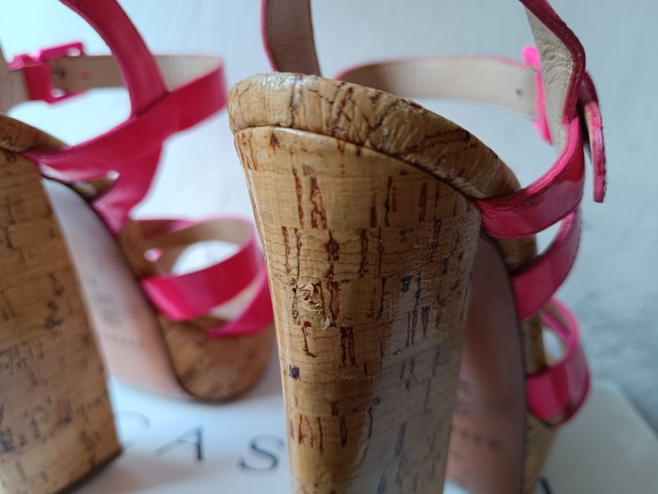 Sandały CASADEI 37, 13,3 cm obcas, 3,5 cm platforma