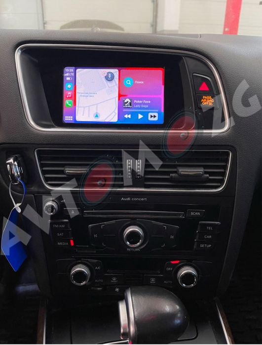 Установка беспроводного CarPlay / Android Auto Audi A4,Q5,A3,A6,A8,Q3.