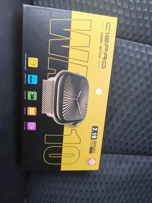 Смарт-годинник C10 Pro (2.19") — Новий, не вмикається (на запчастини)