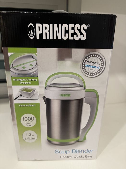 Princess Soup Blender 1,3L 1000W – Máquina de Sopa