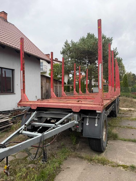 Przyczepa do transportu drewna ZASŁAW