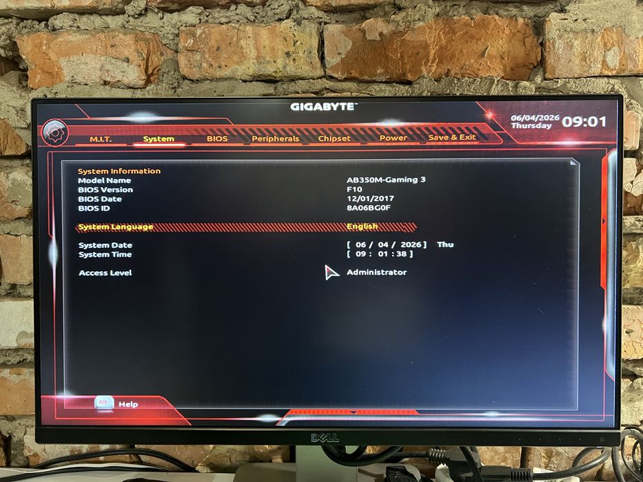 Материнська плата Gigabyte GA-AB350M-Gaming 3 + AMD A10