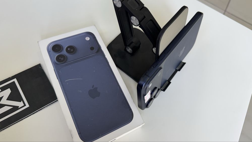 iPhone 17 Pro Max 512Gb Deep Blue 100% АКБ 6 циклів Офіційний Фіз Сім  1270€