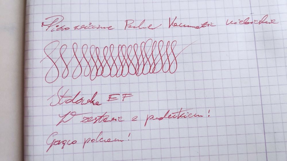Pióro wieczne Parker Vacumatic zestaw pudełko