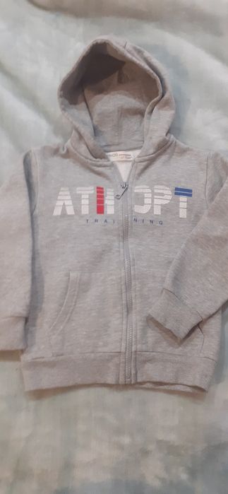 Bluza szara 5.10.15 gruba 104 110 Minoti