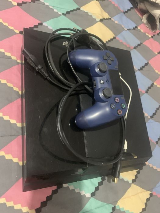 PS4 + comando original azul + fatura worten