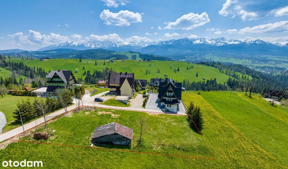 Gliczarów Górny | Prawomocne Pozwolenie na Budowę | Panorama Tatr