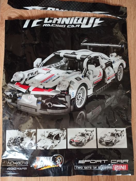 Klocki Technique racing car