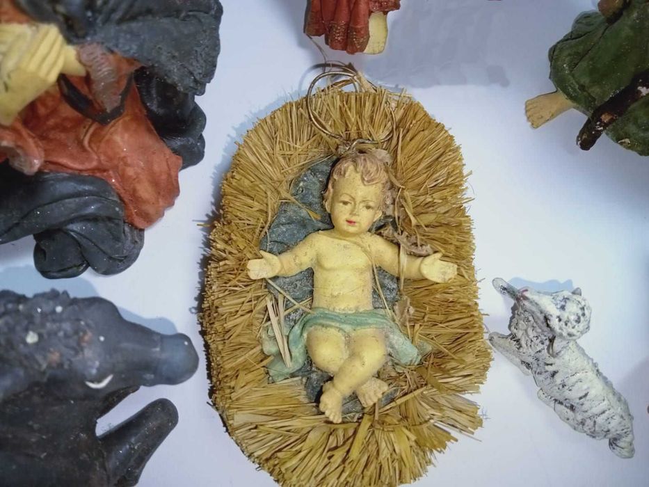 Presépio antigo 12 peças