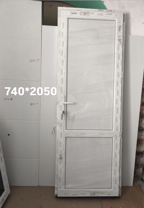 Металопластикові двері/вікна окна в наявності та під замовлення нові,б/у дверь