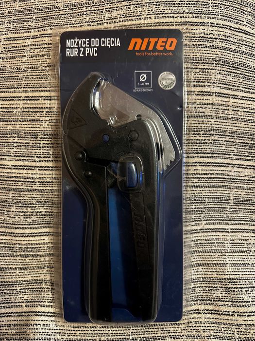 Nożyce do cięcia rur z PCV