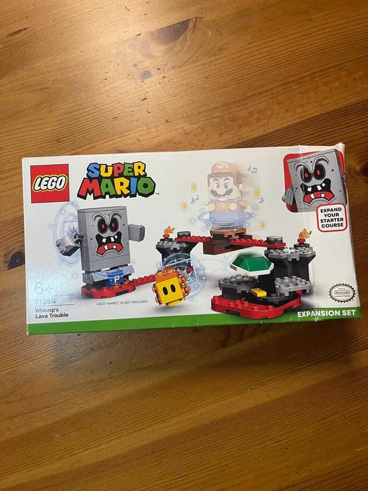 LEGO Super Mario,klocki Tarapaty w forcie Whompa,71364 komplet+pudełko
