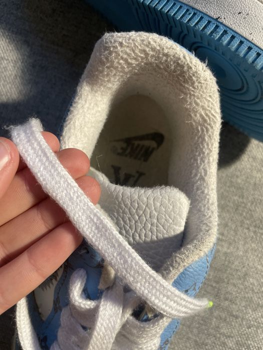 Buty Nike Custom z louis vitton