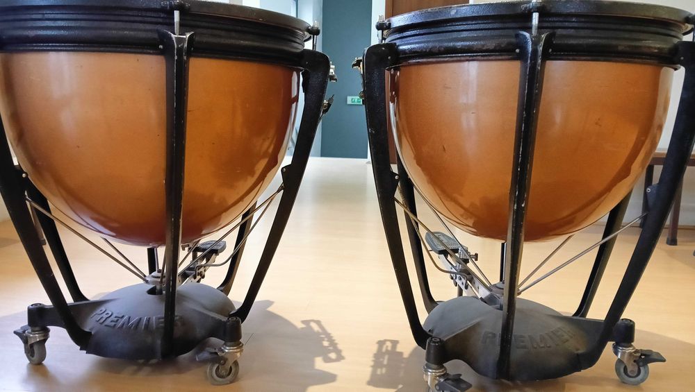Par de Tímpanos Premier C/Pedal