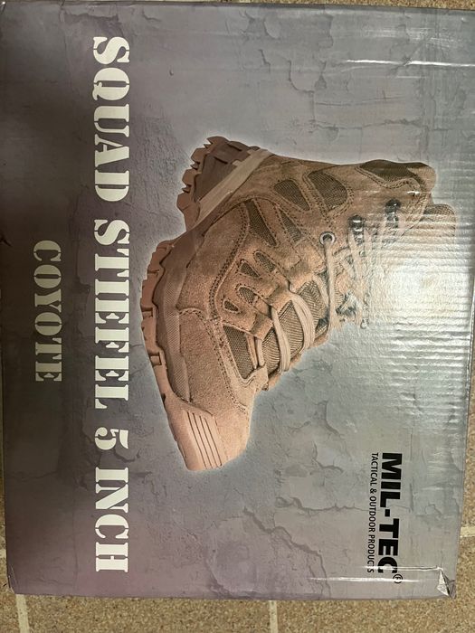Тактичні черевики MIL-TEC SQUAD BOOTS 5 INCH