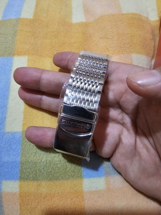 Swatch Irony Chrono metal. Novo.