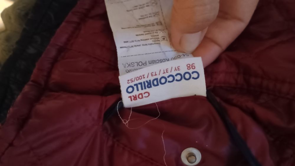 Kurtka przejściowa dwustronna 98