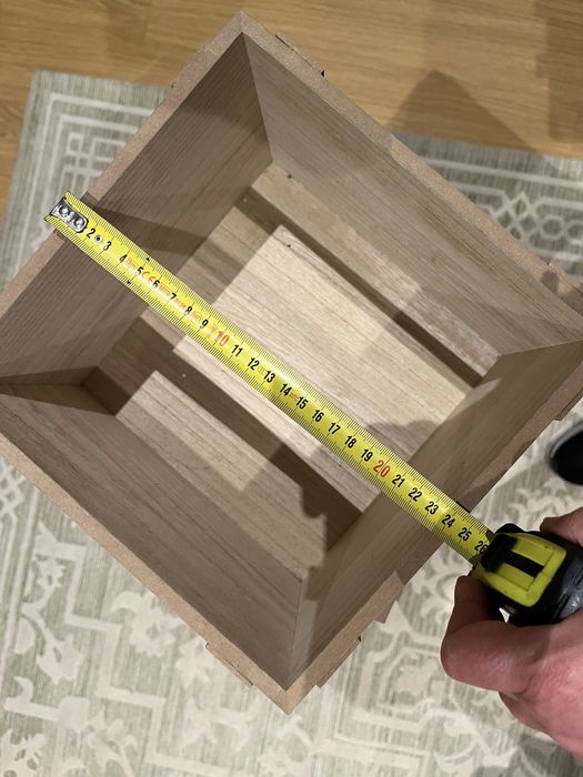 Caixas madeiras cubos 30/30,35/35,25/25