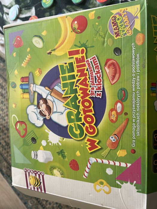 Zestaw gier puzzle, memory  Granie w gotowanie i inne