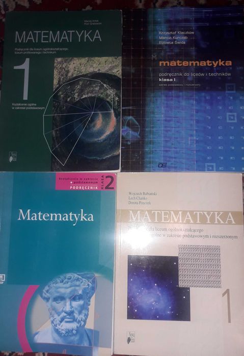 Matematyka 1 Liceum technikum