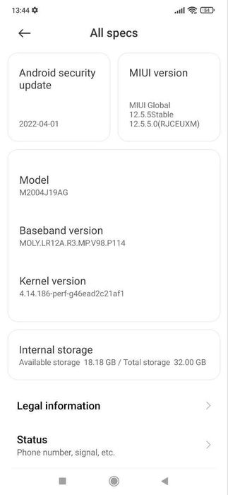 Xiaomi Redmi 9 3/32 робочий