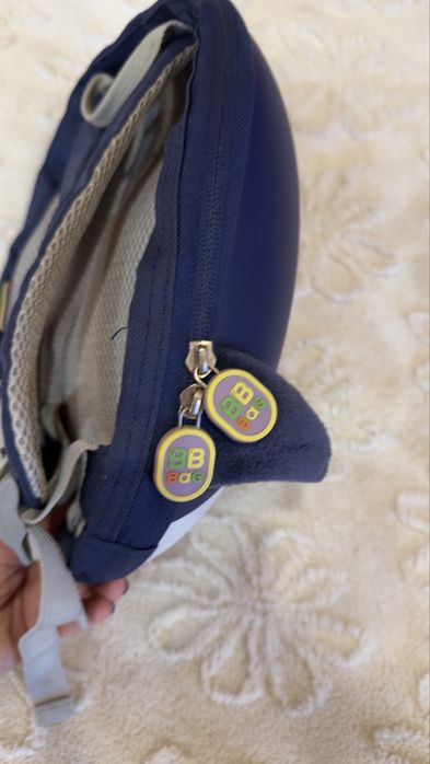 Дитячий рюкзак Пінгвін.  Синій. BBBag. BB Bag