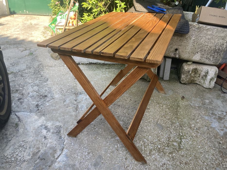 Mesa piquenique dobrável